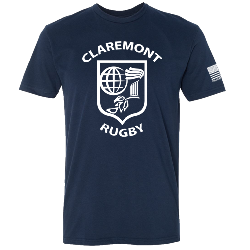 Claremont College Rugby Core Tee (Midnight Navy)