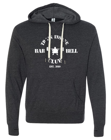 TI Barbell Club Pullover Hoodie (CharcoalHeather)