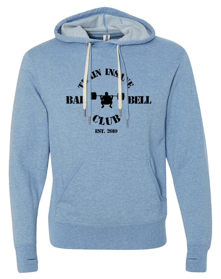 TI Barbell Club Pullover Hoodie (SkyHeather)