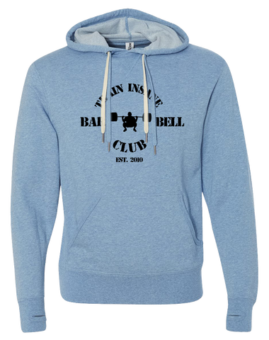 TI Barbell Club Pullover Hoodie (SkyHeather)