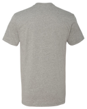 TI Barbell Club Mens Premium Fitted CVC Crew (DarkHeatherGray)